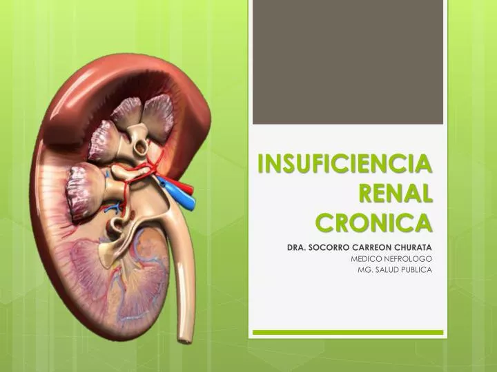 insuficiencia renal cronica