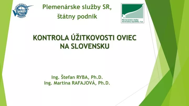 kontrola itkovosti oviec na slovensku