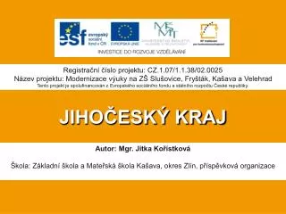 jiho esk kraj