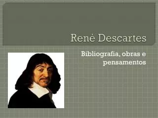 ren descartes