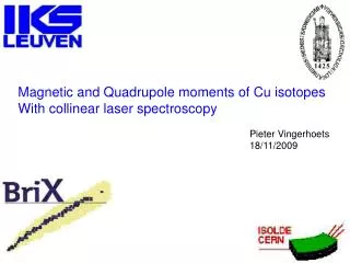 Magnetic and Quadrupole moments of Cu isotopes With collinear laser spectroscopy