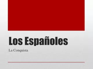 los espa oles