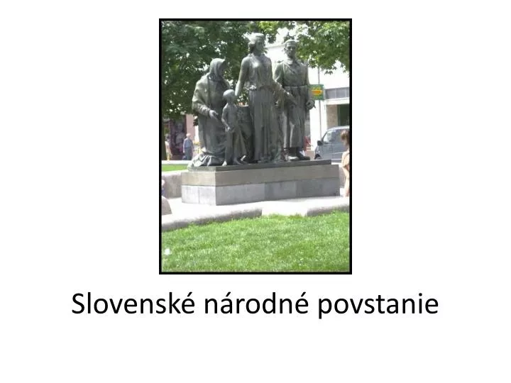 slovensk n rodn povstanie
