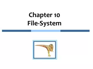 chapter 10 file system
