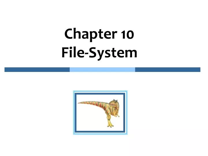 chapter 10 file system