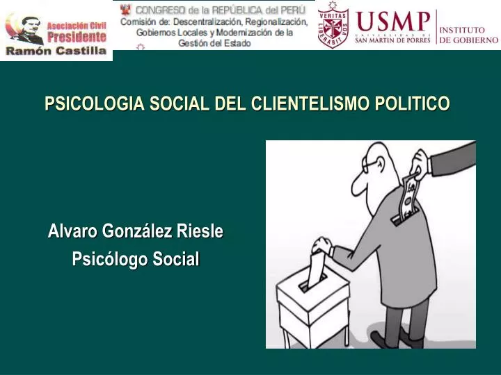 psicologia social del clientelismo politico