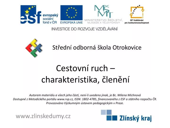 cestovn ruch charakteristika len n