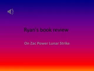 Ryan's book review