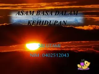 sri utami nim 0402512043