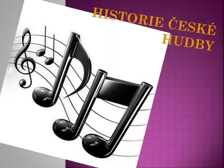 historie esk hudby
