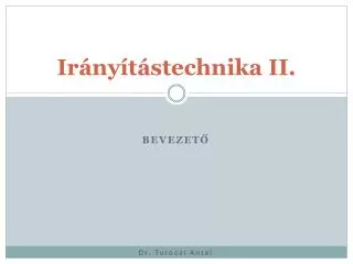 ir ny t stechnika ii