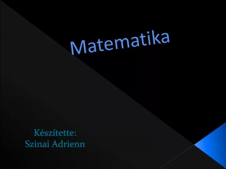 matematika