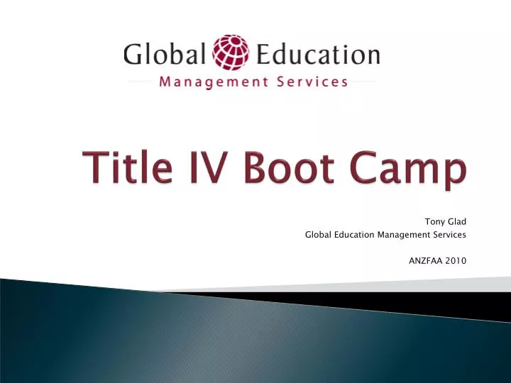 title iv boot camp