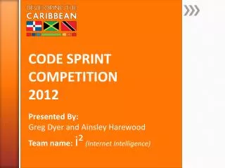 CODE SPRINT COMPETITION 2012