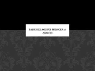 sanchez aggeus spencer xd