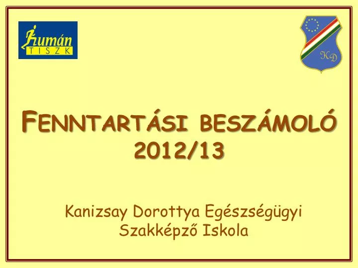 fenntart si besz mol 2012 13