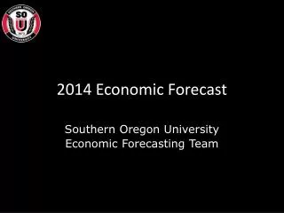 2014 Economic Forecast