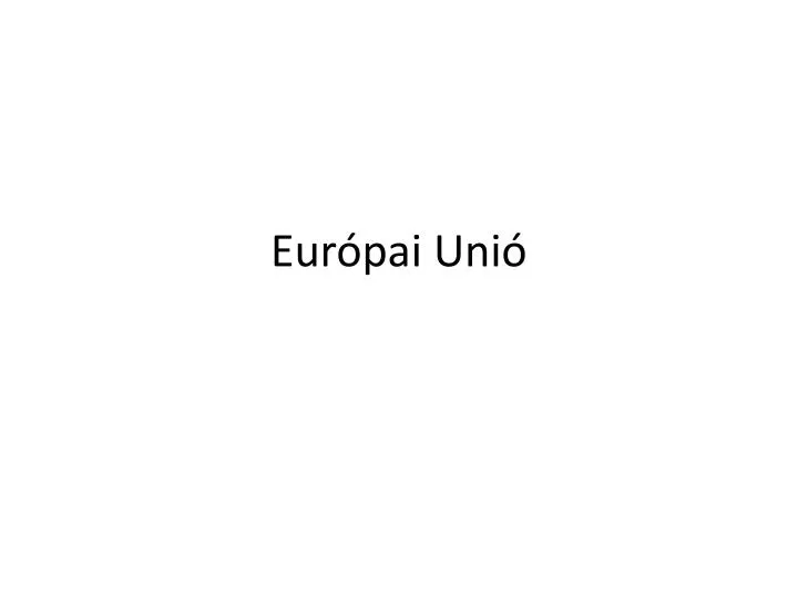 eur pai uni