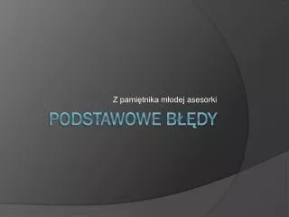 z pami tnika m odej asesorki