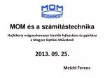 2013. 09. 25. - slide 1