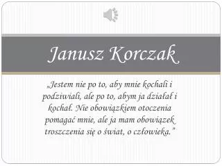 janusz korczak