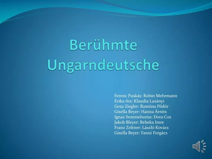 ber hmte ungarndeutsche