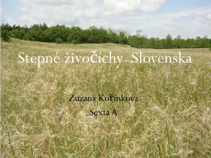 stepn ivo chy slovenska