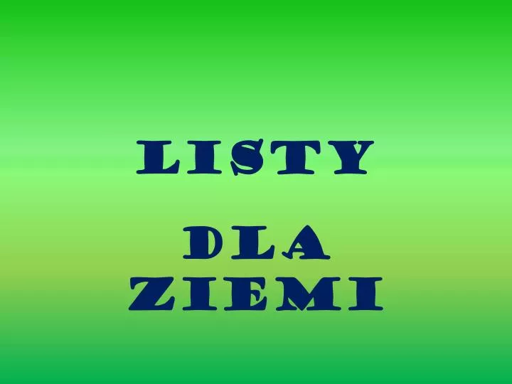 listy