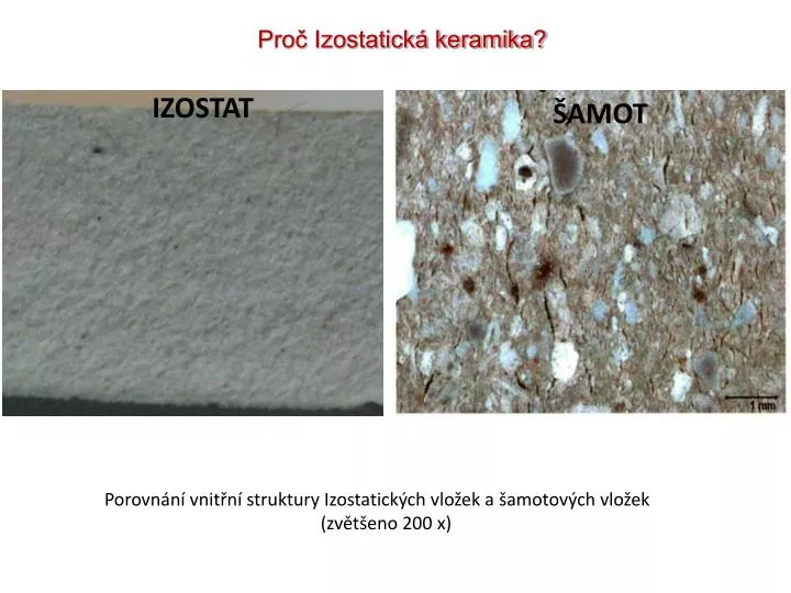 pro izostatick keramika