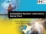 Embedded System Laboratory Serial Port