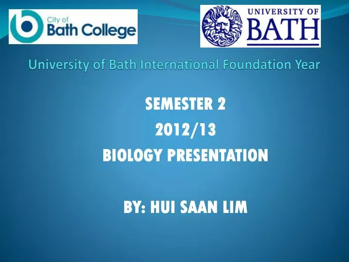 university of bath international foundation year