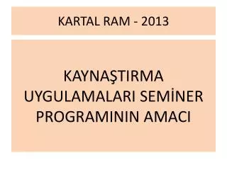 kartal ram 2013
