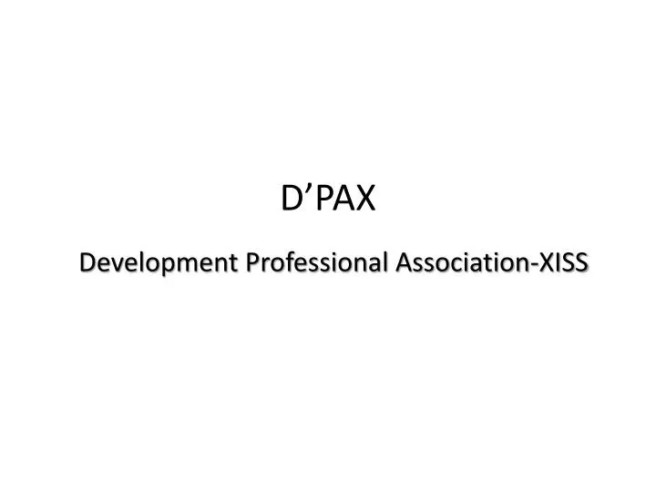 d pax