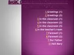 BASIC CONVERSATION FOR DAILY INTERACTION IN SCHOOL - slide 1