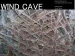 WIND CAVE - slide 1
