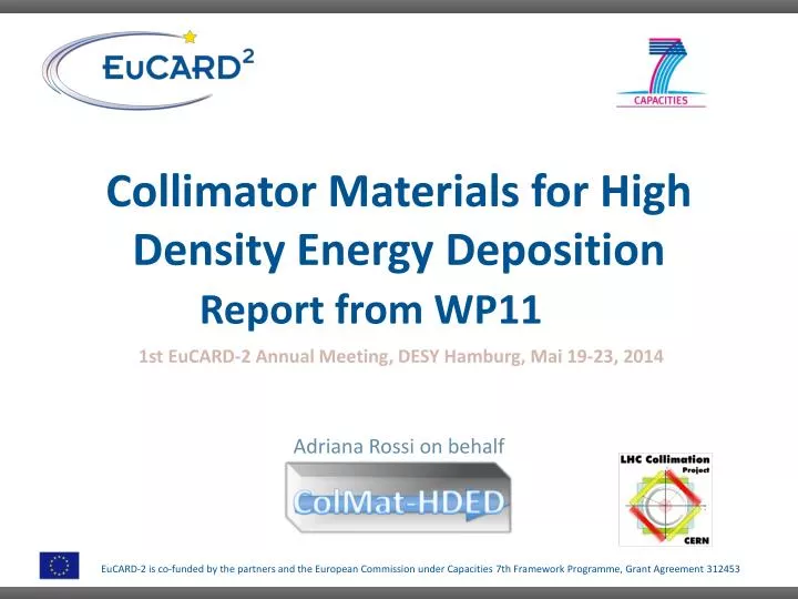 collimator materials for high density energy deposition report from wp11