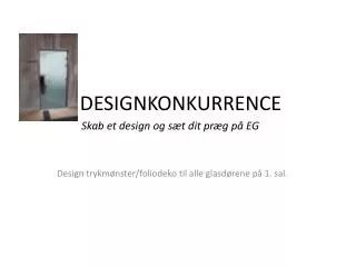 skab et design og s t dit pr g p eg