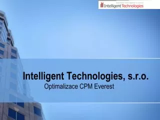 intelligent technologies s r o
