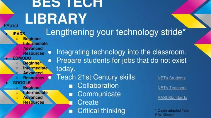 bes tech library