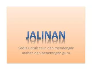jalinan