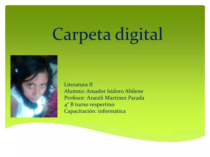 carpeta digital