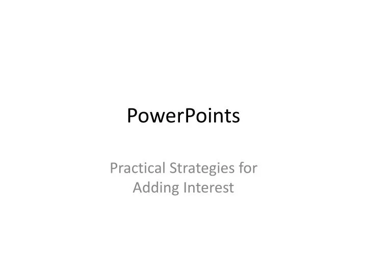 powerpoints