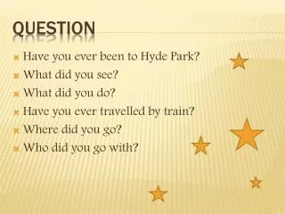 question