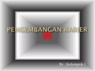 pengembangan karier