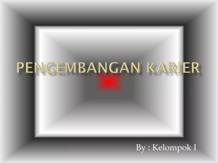 pengembangan karier