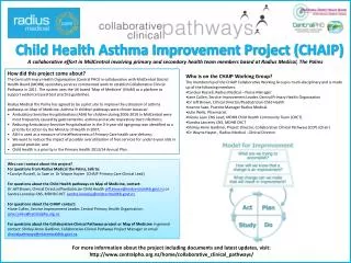 Child Health Asthma Improvement Project (CHAIP)