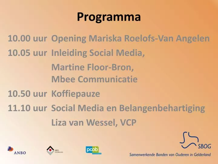 programma