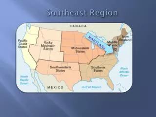 southeast region