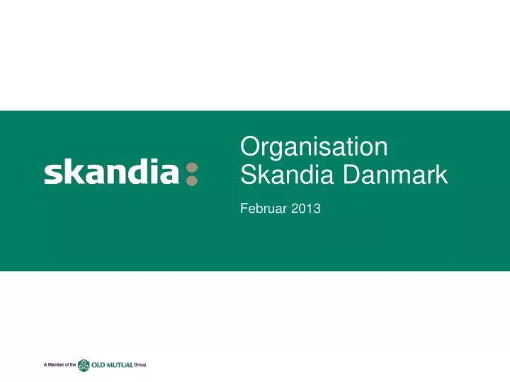 organisation skandia danmark