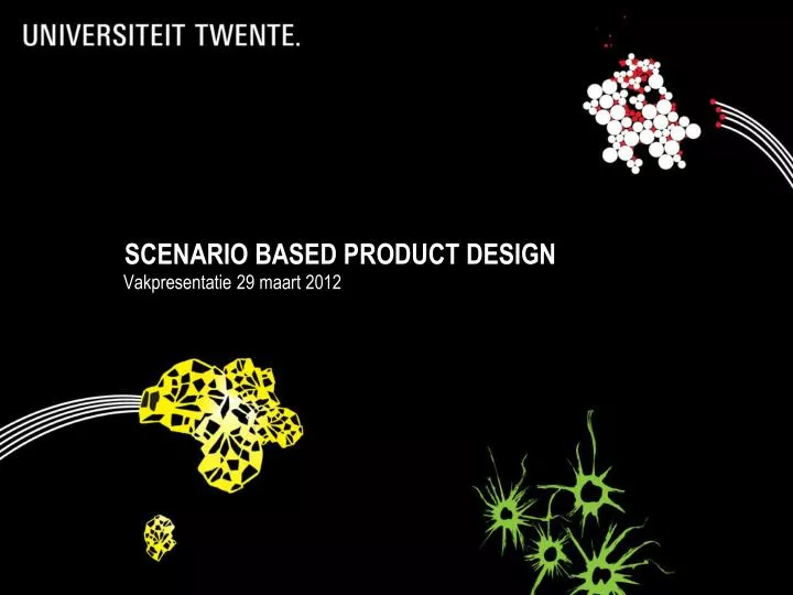 scenario based product design